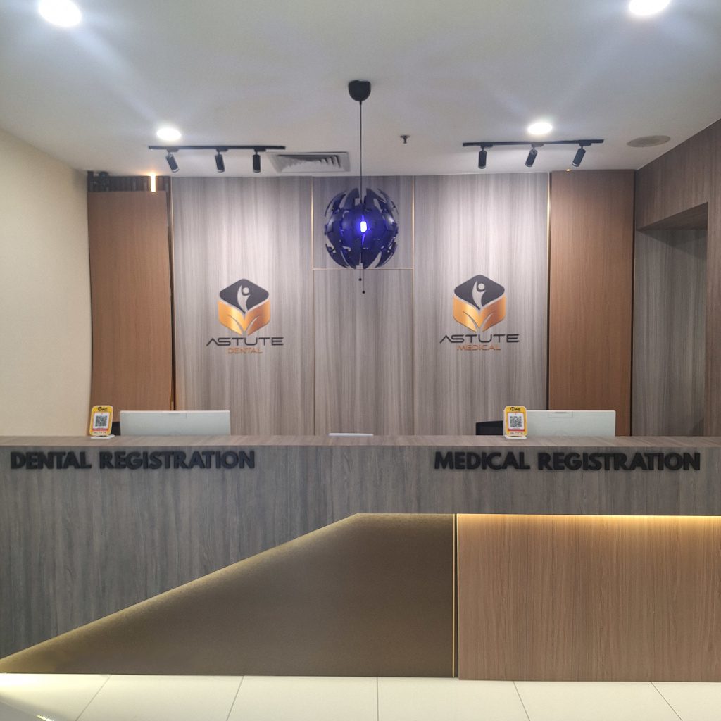 Astute Clinic Registration Counter